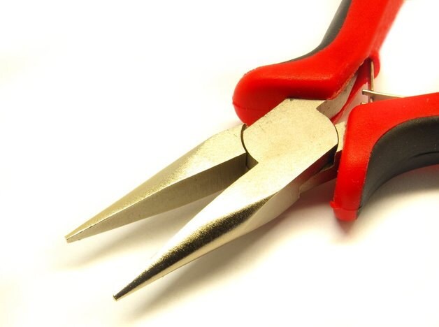 200 Stück Spitzzangen (Flachzange), Schmuckzangen, kurz, glatt