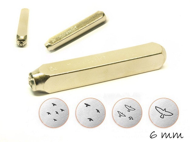 4 Design Stempel Set Vögel Impressart