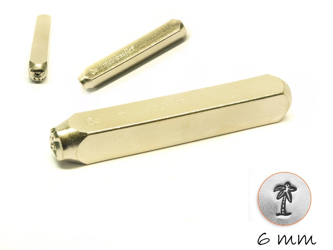 1 Design Stempel Palme Schlagstempel Punze