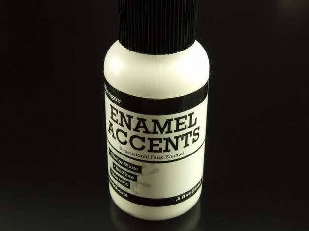 0,25 EUR/ml - 1 Flasche Ranger Enamel Accents Glacier White weiß (14 ml) 0.5 fl oz