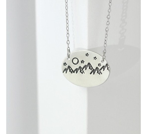 1 Stück Design Stempel Berg Schlagstempel Punze