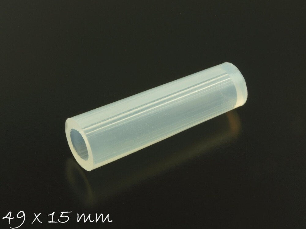 Silikonform Anhänger rund Zylinder mit Streifen Mold 46mm Form Giessform
