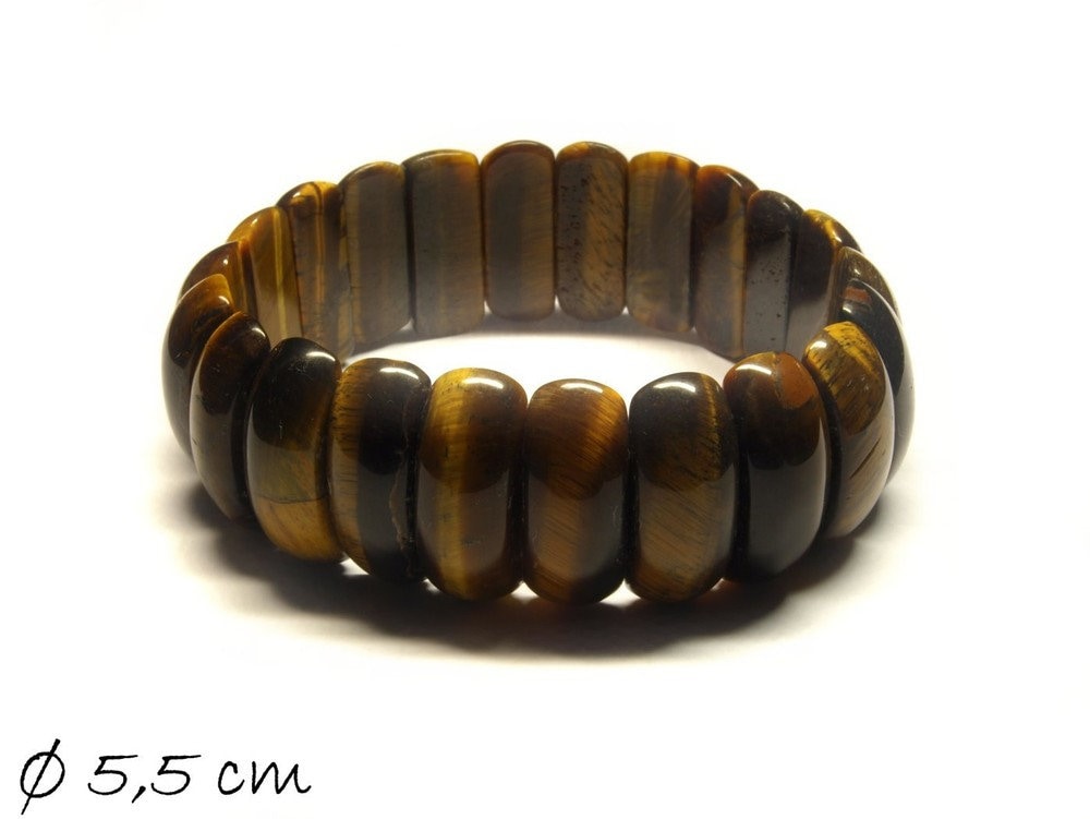 Armreif Tigerauge Edelstein