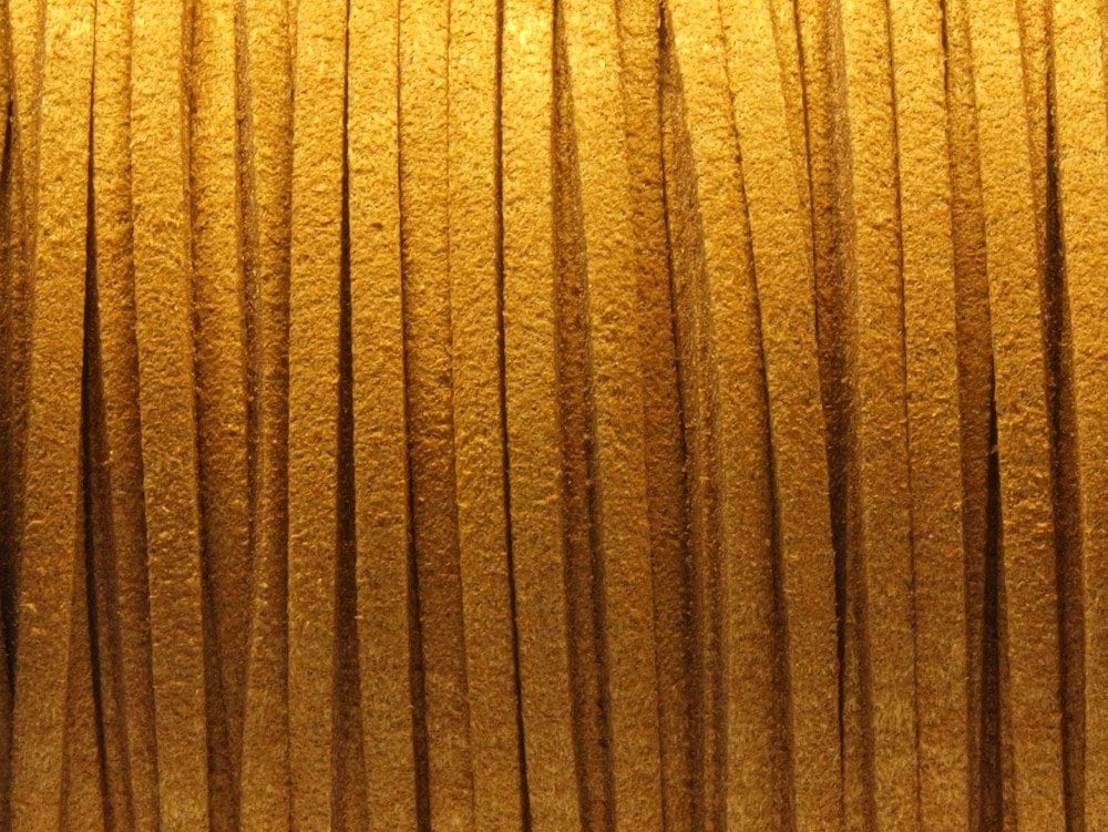 0,42EUR/m - 6 m Wildlederimitat 3 x 1,5 mm, Kaffee-braun