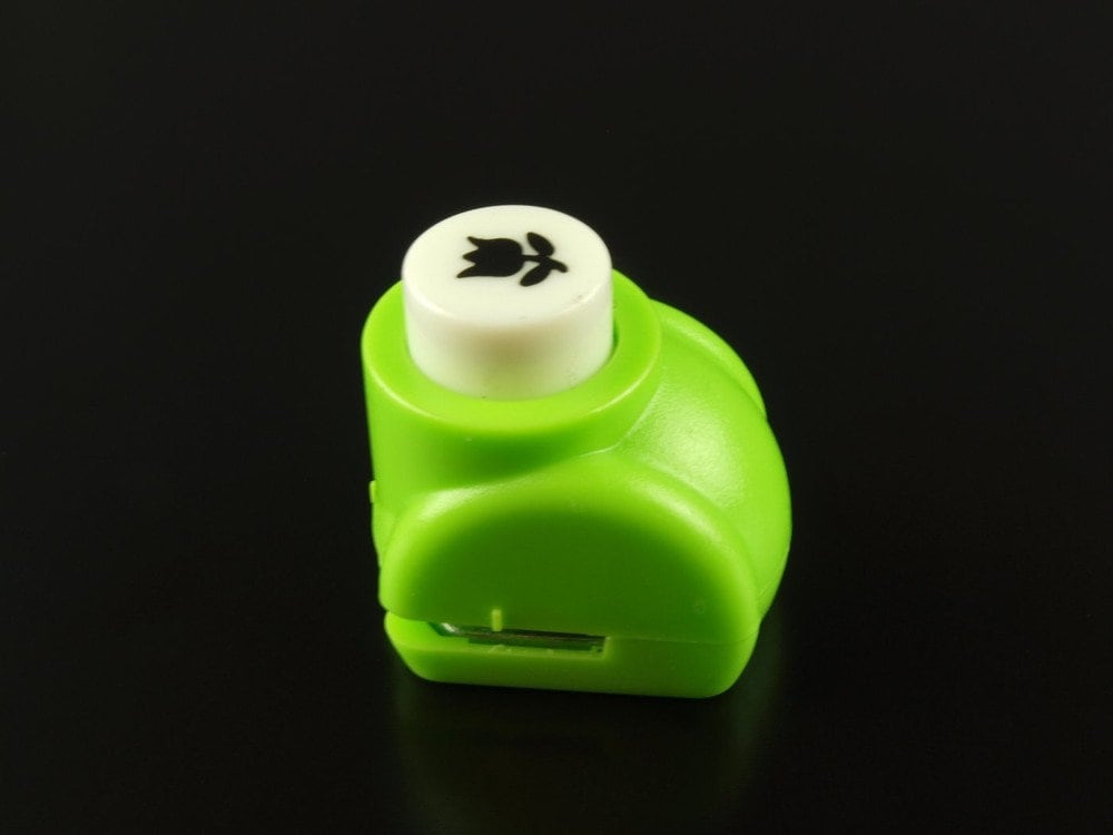 Motivstanzer, Stanzer für Papier, Blume Blüte 8 x 7 mm