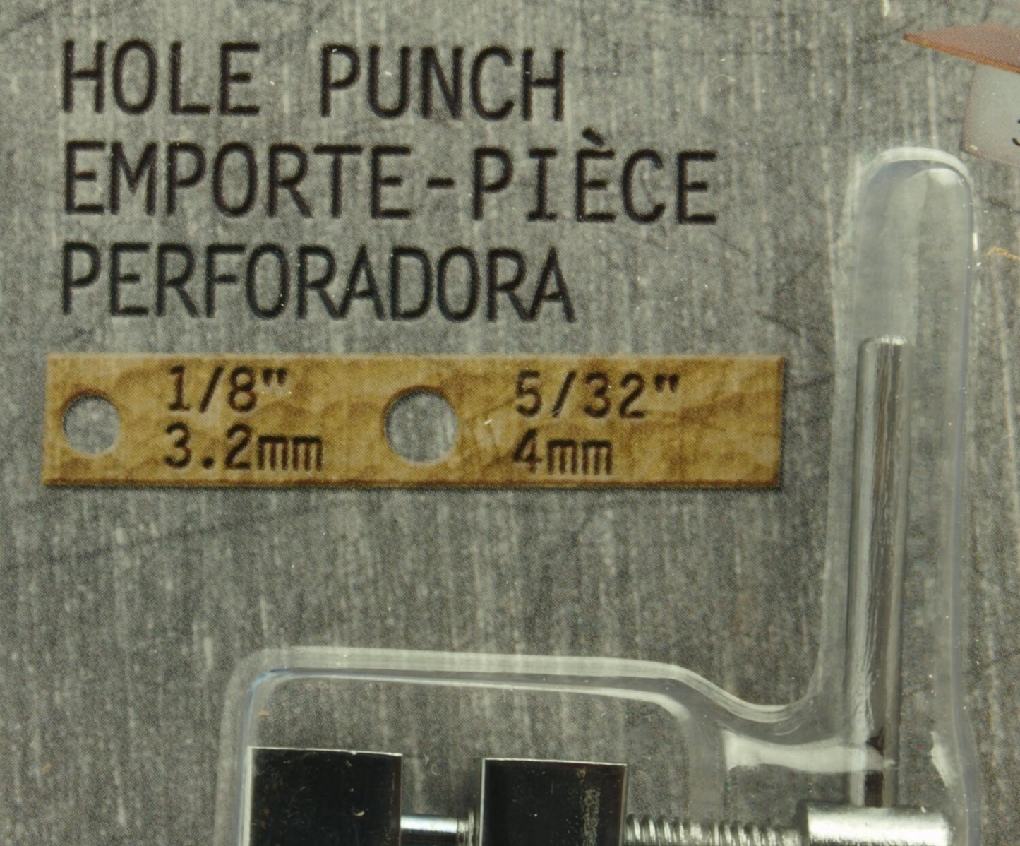 1 Stück Lochstanzer für Metalle v. Beadsmith Ø 3,2 und 4 mm