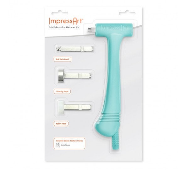 ImpressArt Multi-Funktions Hammer Kit mit 3 Aufsätzen