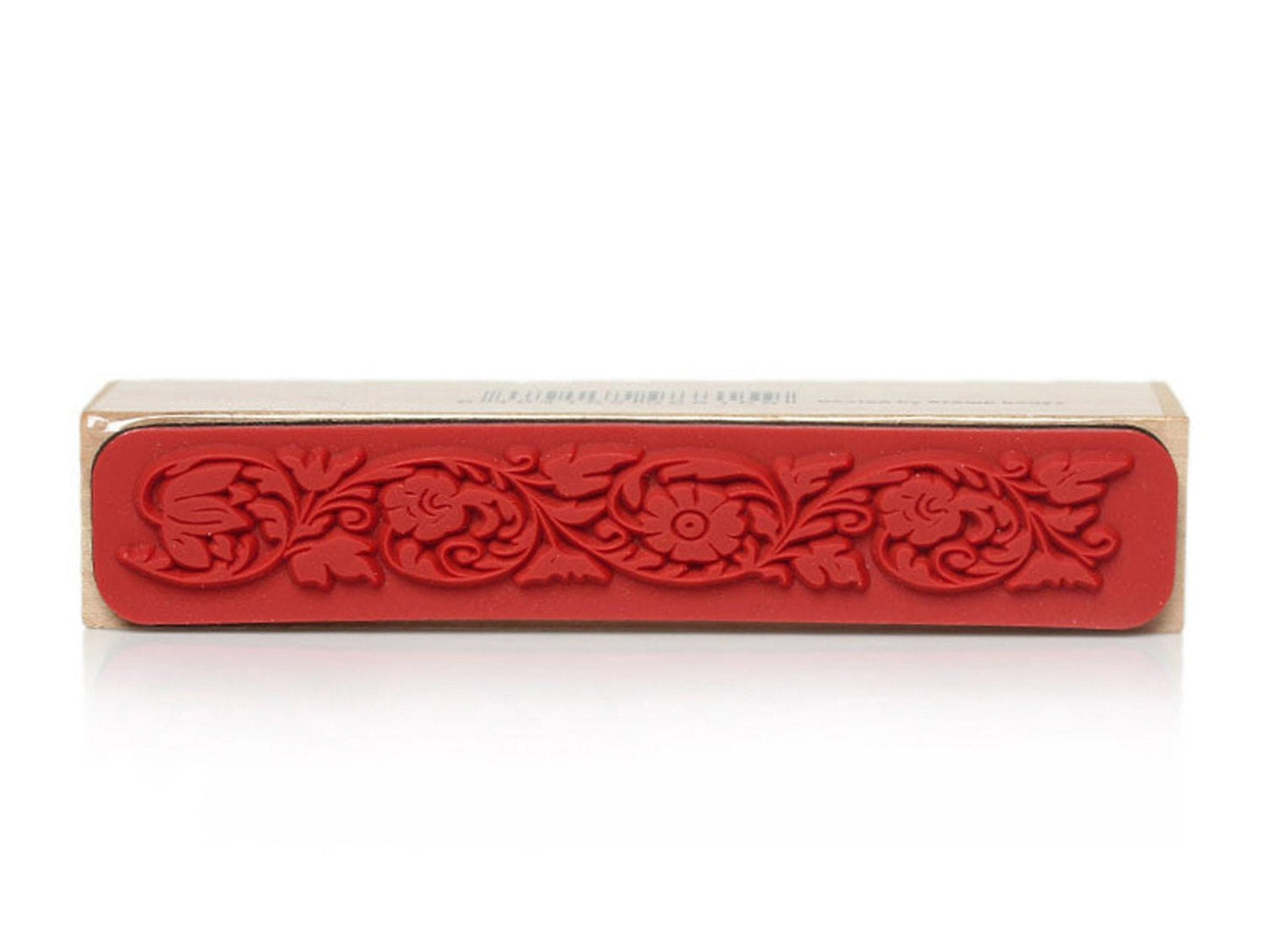 1 Stück Stempel Ornamente Bordüre Verzierungen 91 x 18 mm