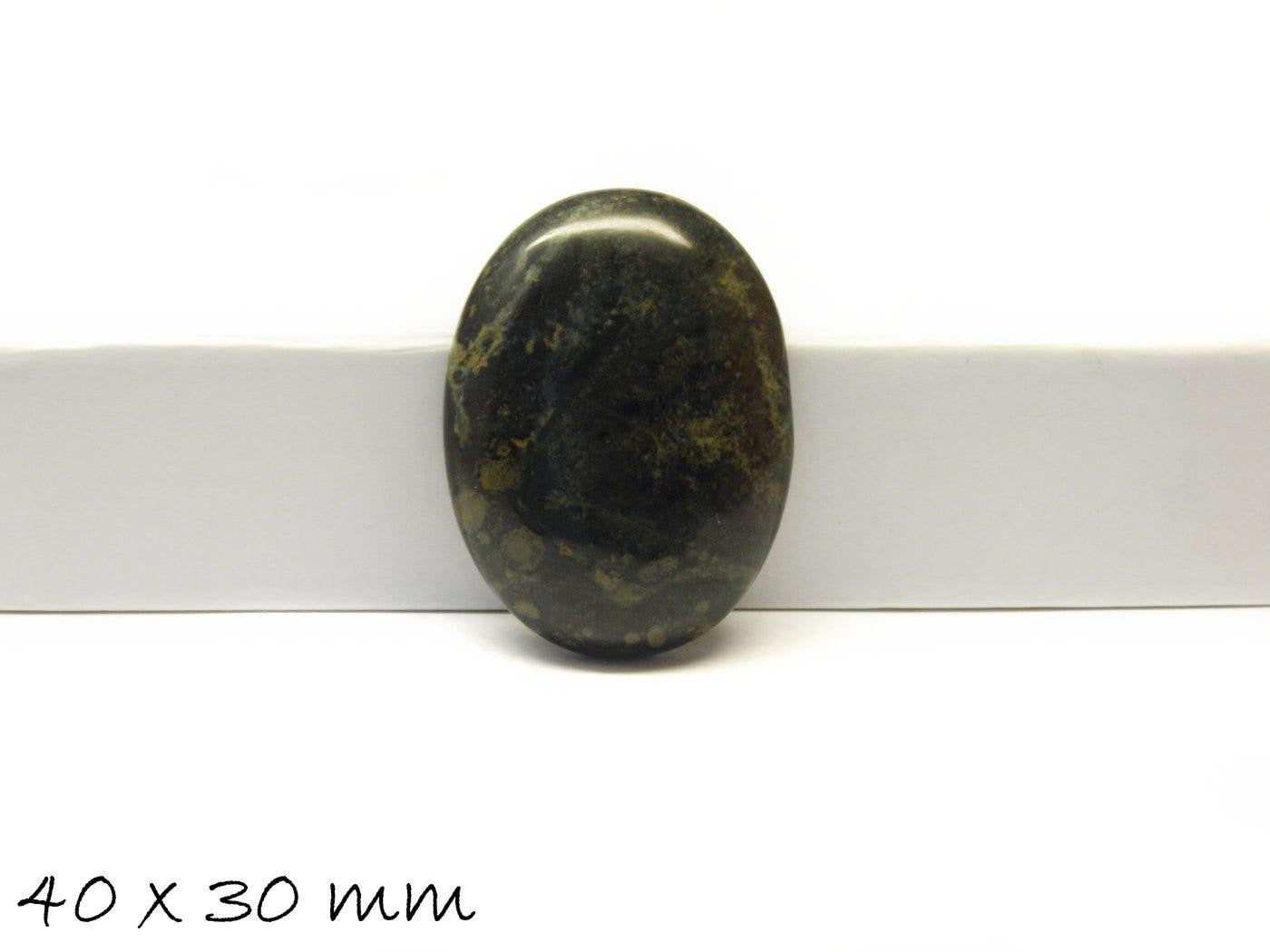 1 Stück Edelstein Cabochon Kambaba Jasper 40 x 30 mm