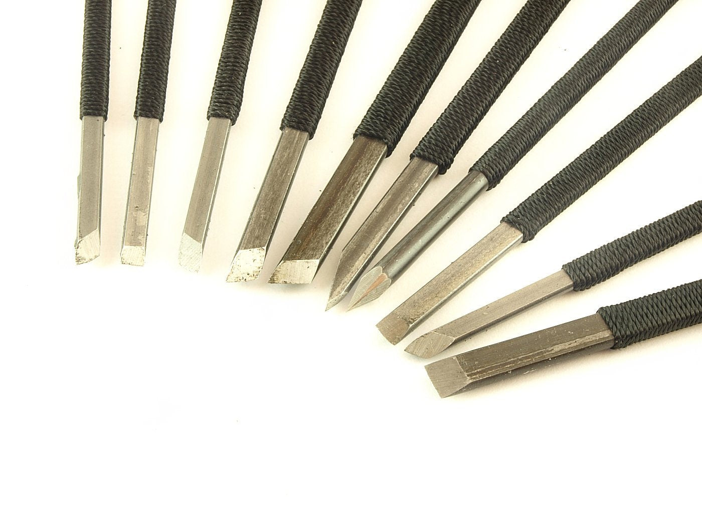 10-teiliges Messer-Set zur Holzbearbeitung, Schnitzen
