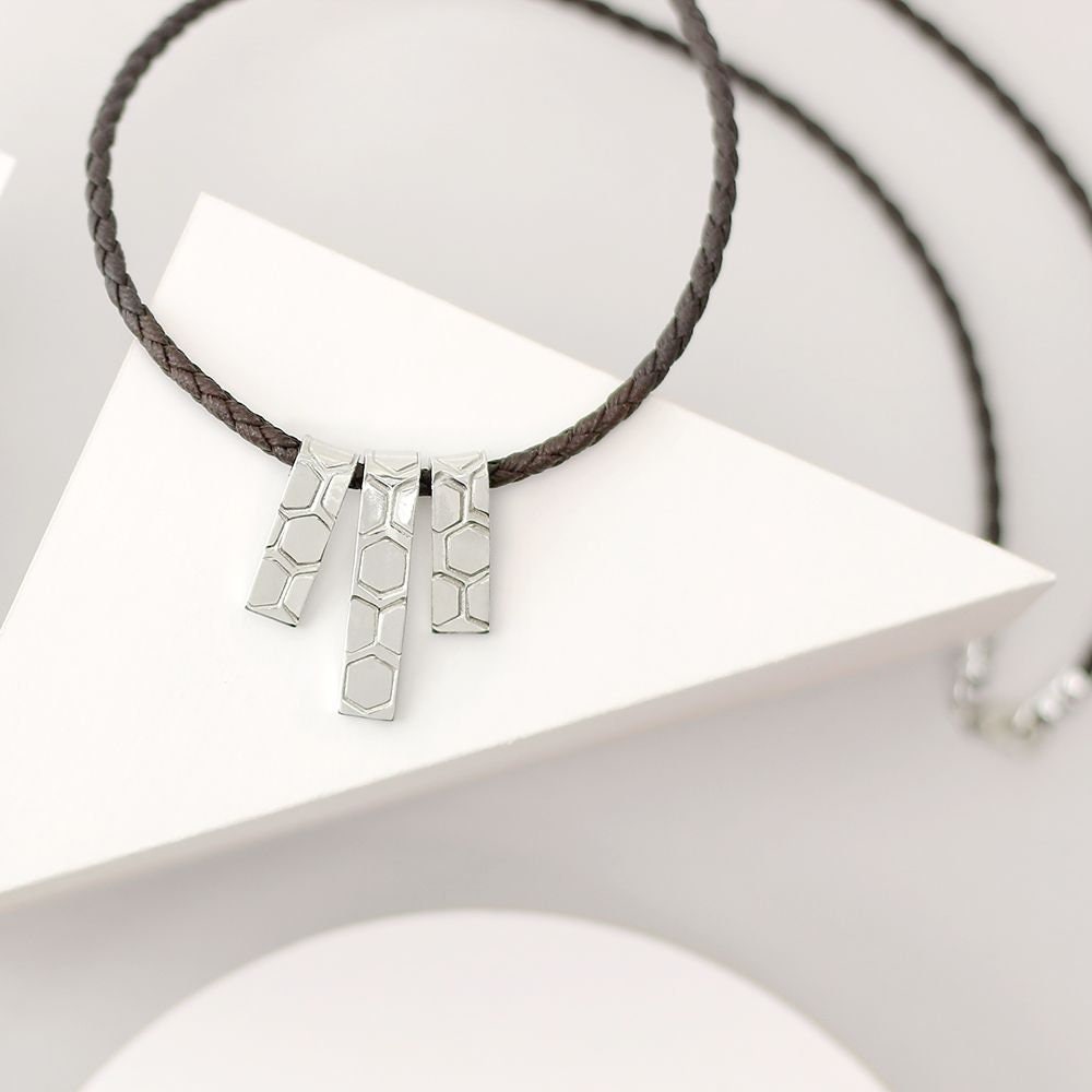 1 Stück Design Stempel Schlagstempel Hexagon, 6 mm