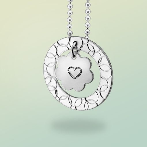 1 Stück Design Stempel Schlagstempel, Kreis, 6 mm