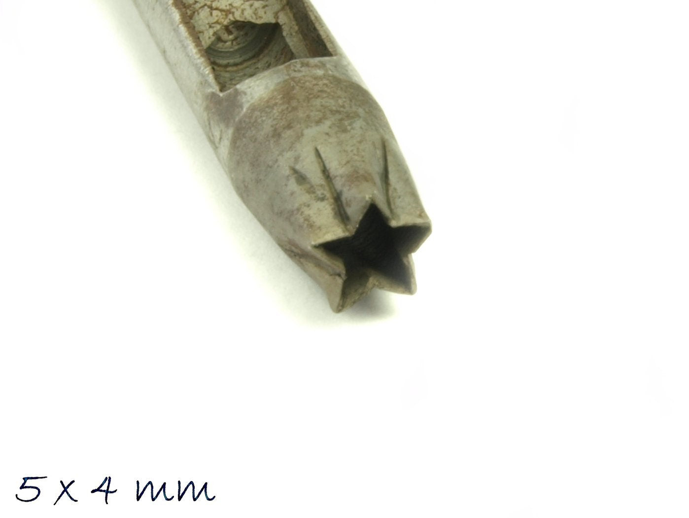 1 Stanzer (Locher) für Lederarbeiten, Stern