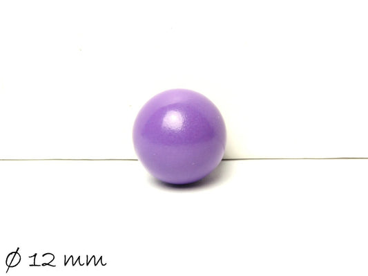 1 Stück Klangkugel, Ø 12 mm, Lila