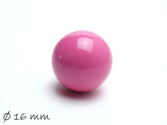 1 Stück Klangkugel, Ø 16 mm, Pink