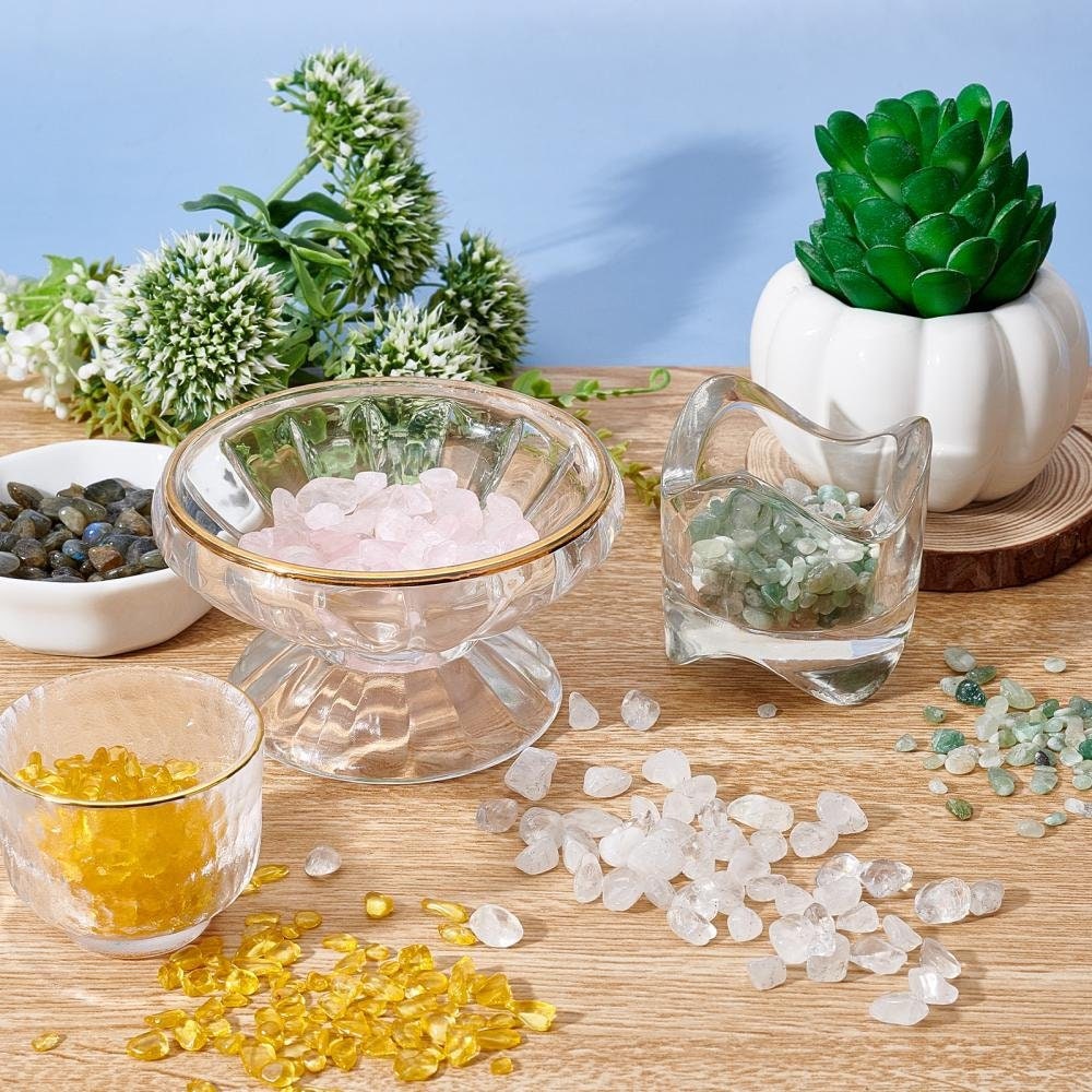 50 Stück getrommelte Edelstein-Nuggets, Aventurin