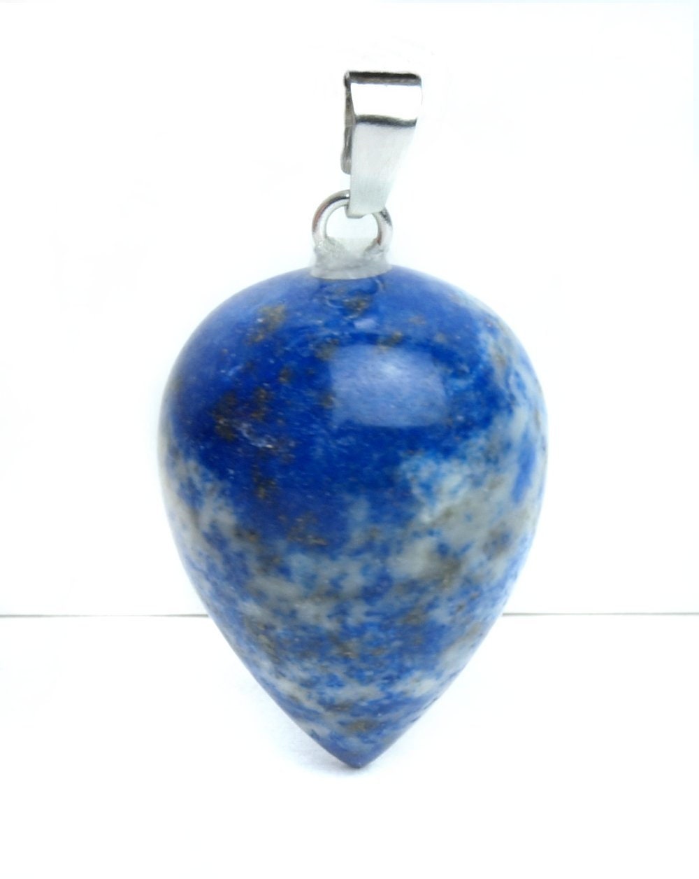 1 Stück Tropfen Anhänger 26 x 16 mm, Lapis Lazuli