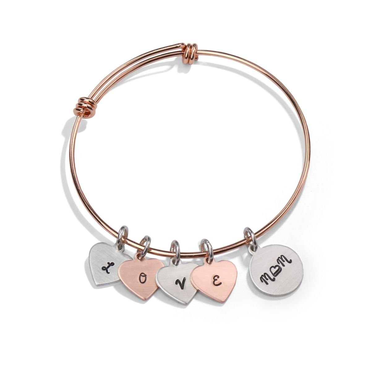 1 Set Buchstaben Stempel ImpressArt 3mm HEARTBREAKER Signature Grossbuchstaben