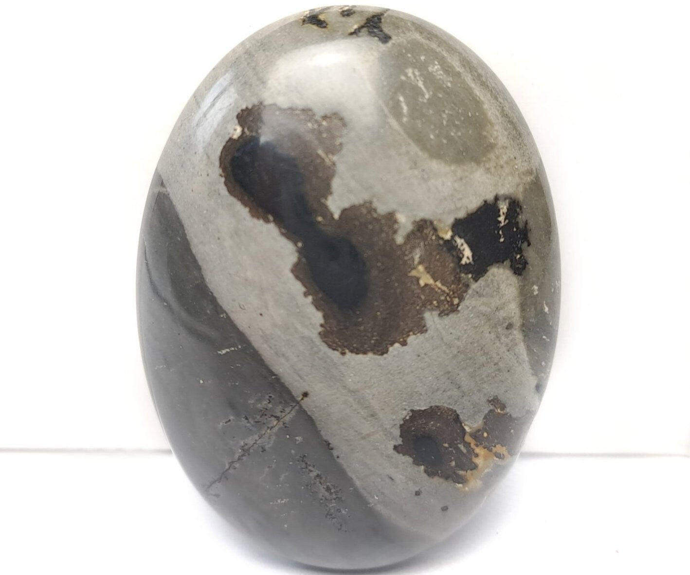 1 Stück Cabochon, Chohua-Jasper, 40 x 30 mm
