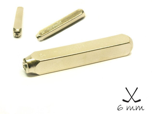 1 Design Stempel Hockey Schläger Schlagstempel Punze