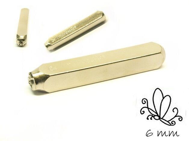 1 Design Stempel Schmetterling Schlagstempel Punze Variante 2