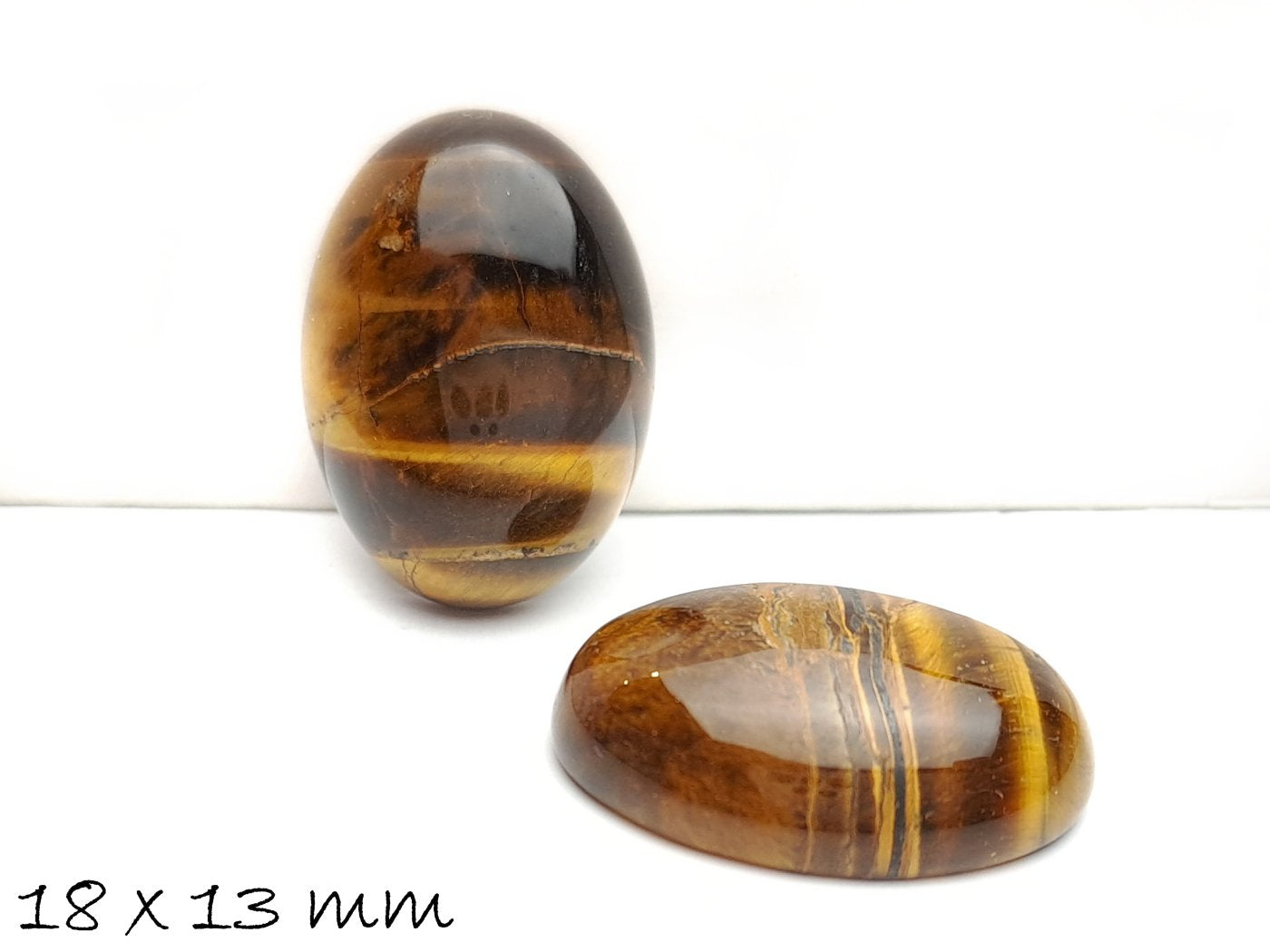 B-WARE - Edelstein Cabochons Tigerauge, verschiedene Größen