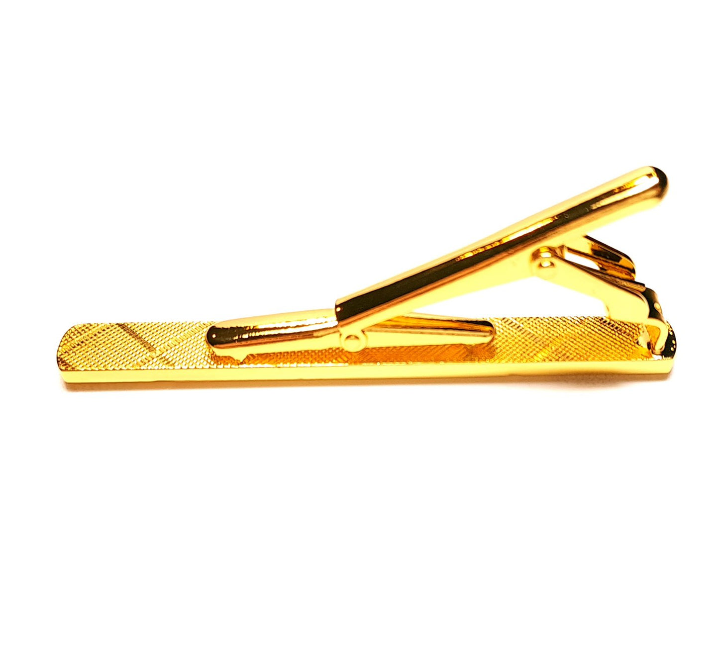 Klassische Krawattennadel Gold – Modernes Linien-Design