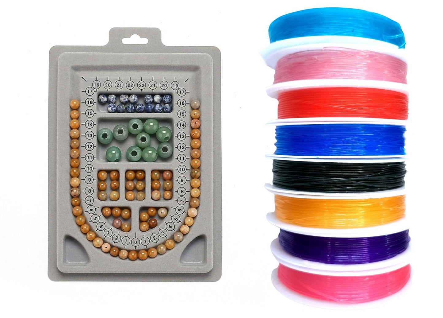 Kinder Bastelset Armband selber machen – MyBeadBox Schmuck DIY Set mit Perlen & Namen – Kreatives Geschenk für Kinder 5-9 Jahre
