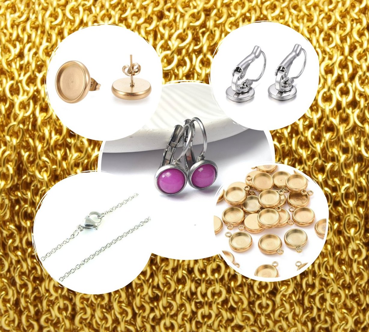 DIY Schmuck Bastelset mit Edelsteinen von MyBeadBox  – Kreatives Schmuckset für Kinder & Erwachsene
