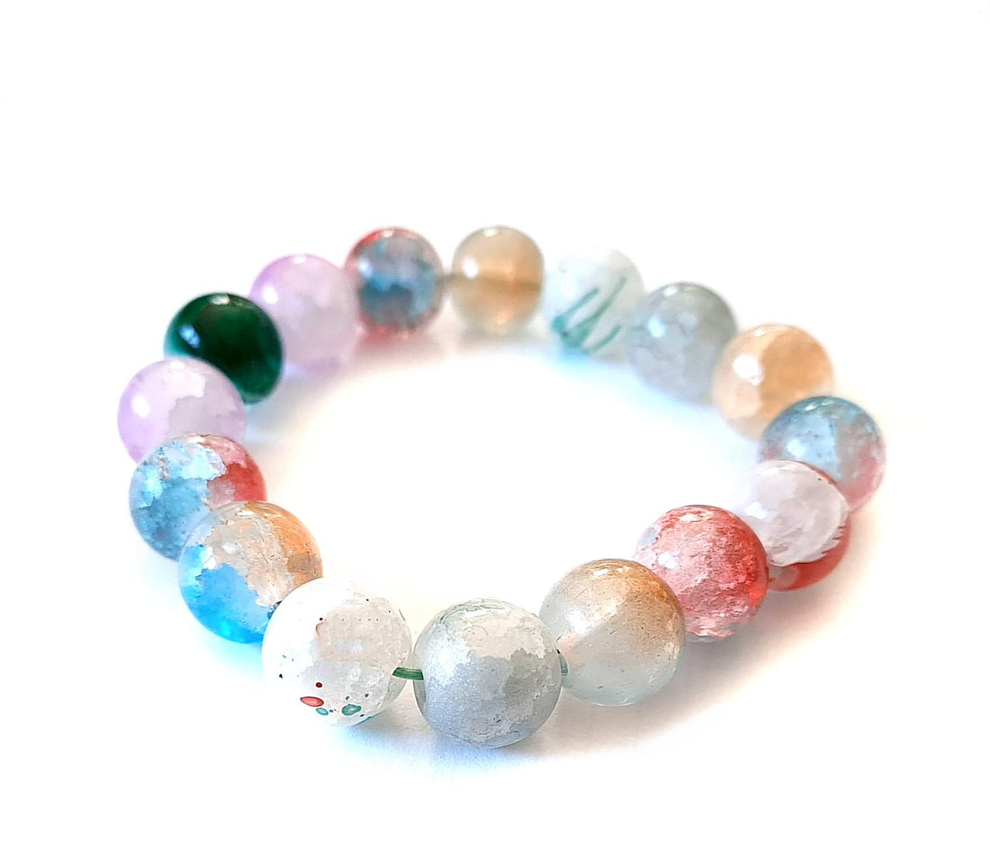 Kinder Bastelset Armband selber machen – MyBeadBox Schmuck DIY Set mit Perlen & Namen – Kreatives Geschenk für Kinder 5-9 Jahre