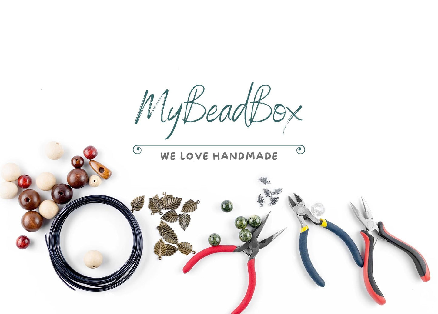 DIY Schmuck Bastelset mit Edelsteinen von MyBeadBox  – Kreatives Schmuckset für Kinder & Erwachsene
