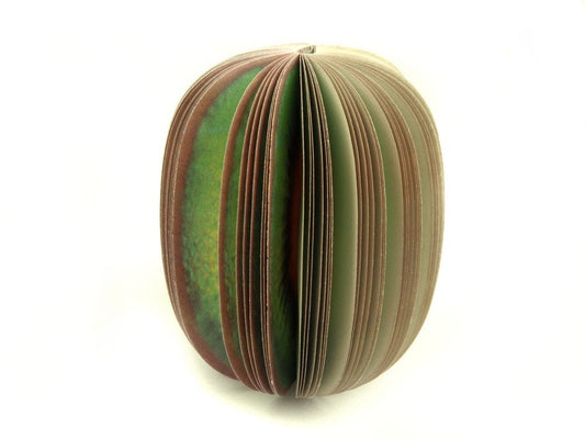 Notizblock Kiwi grün 3D Obst Frucht Papier