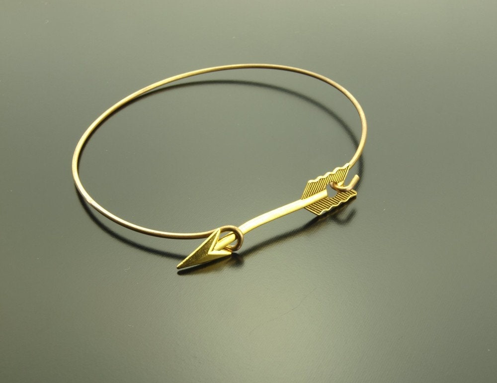 Armreifen Pfeil Arrow golden Armband