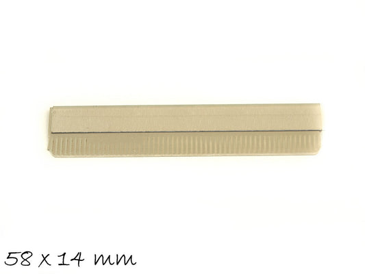 Klingenschneider für Polymer Clay Arbeiten, Cutter, Klinge, 58 x 14 mm