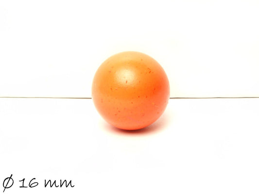 1 Stück Klangkugel, Ø 16 mm, Orange