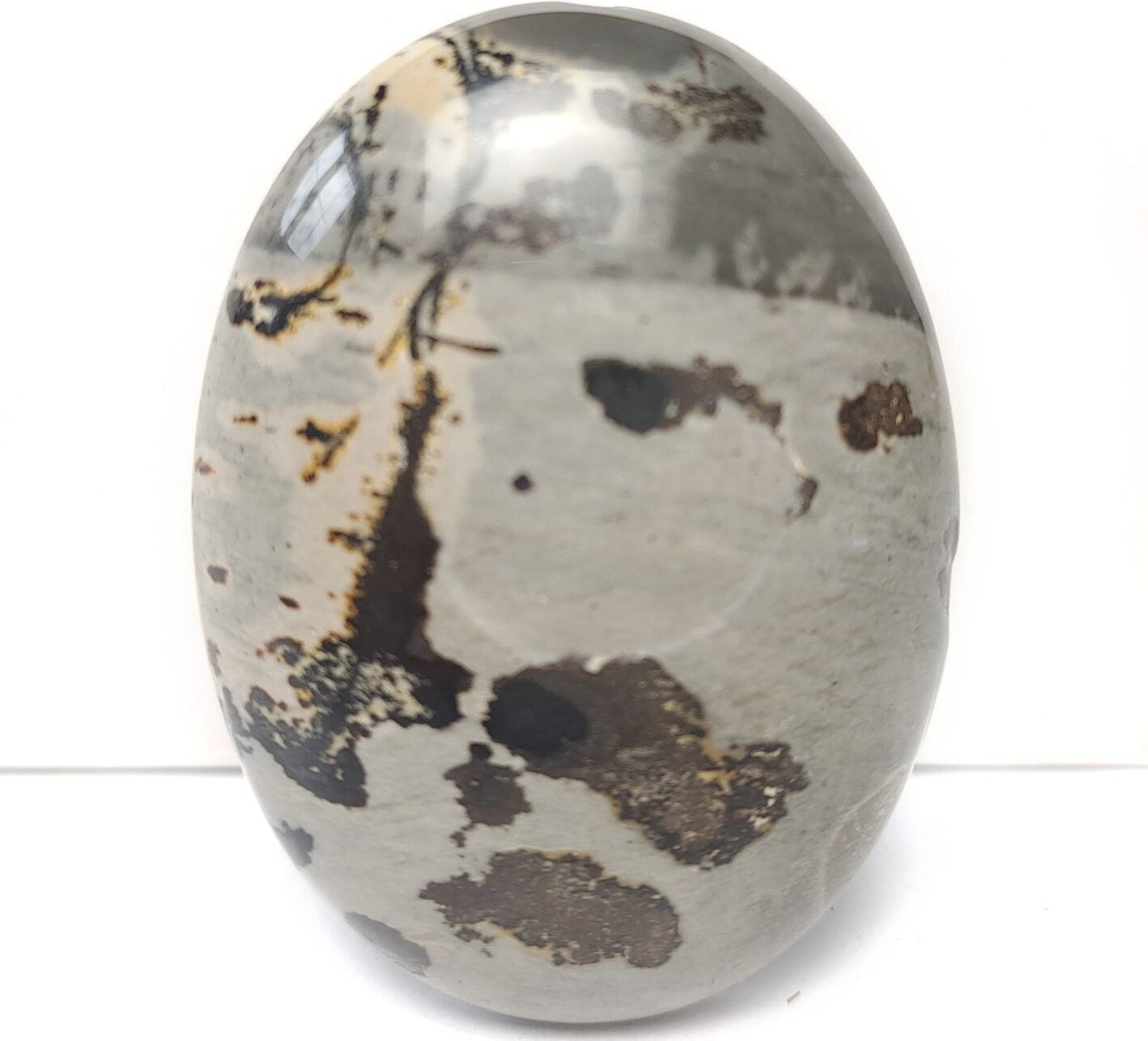 1 Stück Cabochon, Chohua-Jasper,  40 x 30 mm